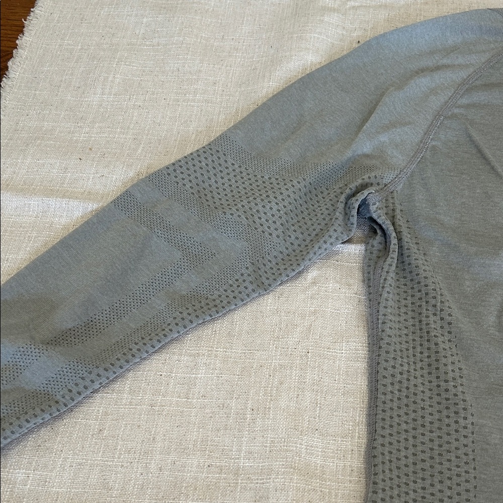 Figs Salta Seamless Underscrub Women’s M Sage Green Long Sleeve Nurse Work - Picture 8 of 10